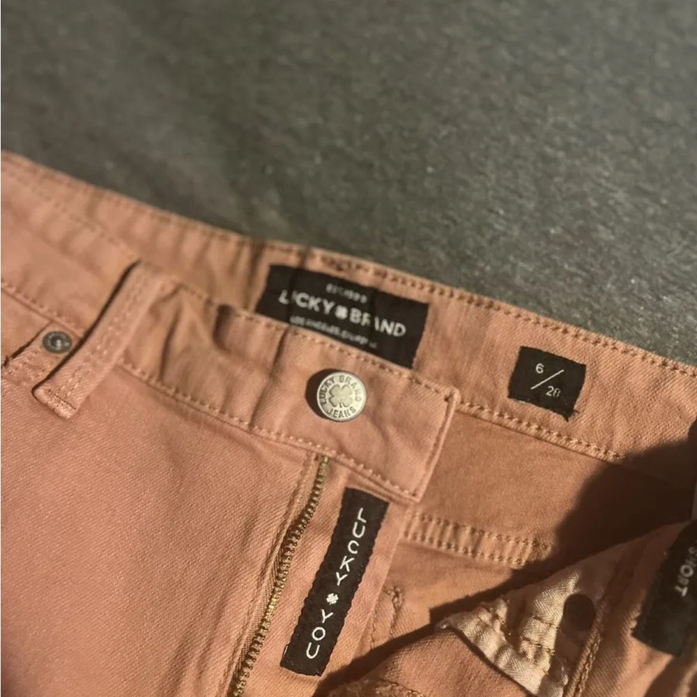 Lucky Brand 6 / 28 Women’s Shorts Jeans Blush Pink